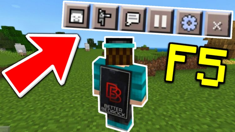 F5 Button For MCPE 1.19!