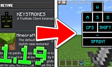 Keystrokes For MCPE 1.19!