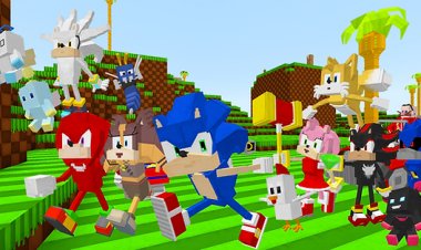 Sonic Addon For MCPE 1.19!