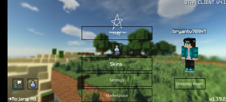 Star Client For MCPE 1.19!