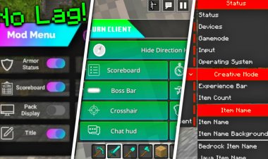 5 MCPE Clients With Mod Menu! - Minecraft Bedrock Edition