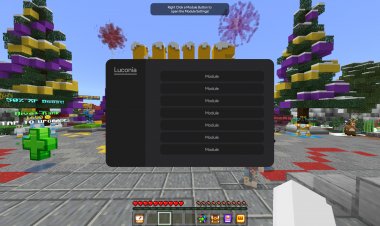 Luconia Client For Minecraft Bedrock Edition