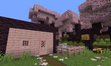 Minecraft 1.20 CHERRY BLOSSOM Biome Update (GAMEPLAY)