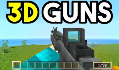 Realistic 3D GUN Addon For Minecraft Bedrock 1.20! (Radium's Armament)