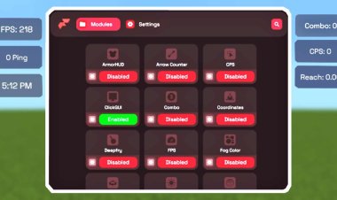 Flarial Client For Minecraft Bedrock - Mod Menu, Motion Blur, Keystrokes, CPS counter