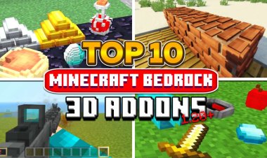 Top 10 3D Addons For Minecraft Bedrock 1.20!