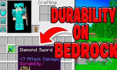 Item Durability Viewer Addon For Minecraft Bedrock 1.20!