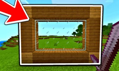 Connected Glass Texture Pack For Minecraft Bedrock!