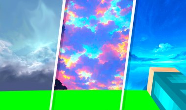 How To Get CUSTOM SKIES In Minecraft Bedrock! - Android, IOS, Windows, Xbox, PS5