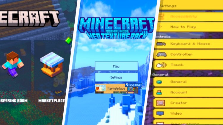 Top 5 UI Texture Packs For Minecraft Bedrock 1.20!
