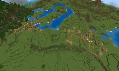 BEST Survival Village Seed With Caves For Minecraft Bedrock 1.21!