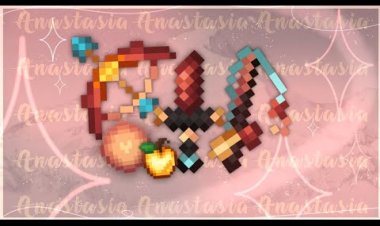 BEST Red Pvp Texture Pack For Minecraft Bedrock 1.21! - Anastasia [16x]