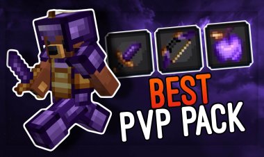 CaptainSwift’s 40,000 Subscribers Texture Pack! (RaspBear 40k 16x) - No Lag Purple PvP Texture Pack