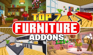 Top 7 Furniture Addons for Minecraft Bedrock