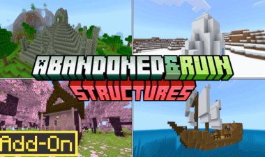MORE STRUCTURES Addon For Minecraft Bedrock 1.21!