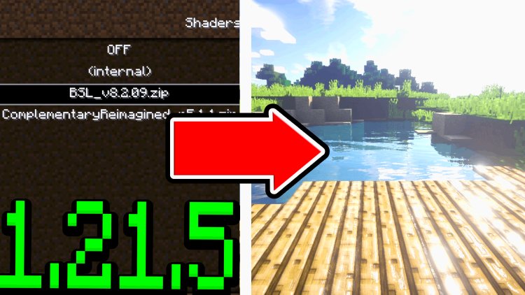 How To Download Shaders For Minecraft 1.21.5! - Tutorial