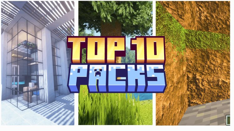 Top 10 Realistic Texture Packs For Minecraft 1.21.5!