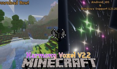 Harmony Voxel Shader V2.2 for MCPE/BE V1.21+ RenderDragon