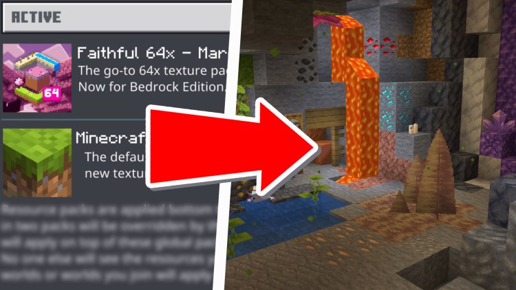 Best Faithful Texture Pack for Minecraft Bedrock 1.21!