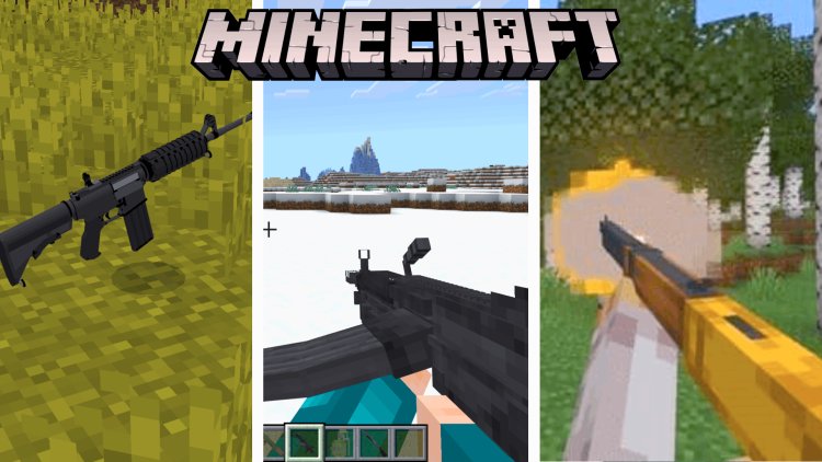 Top 5 Gun Addons for Minecraft Bedrock in 2025!
