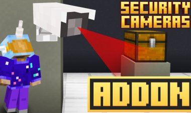 BEST Security Camera Addon For Minecraft Bedrock 1.21