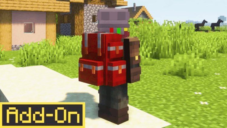 BEST Backpack Addon For Minecraft Bedrock 1.21! - Android, IOS, Windows, Xbox, PS5, Switch