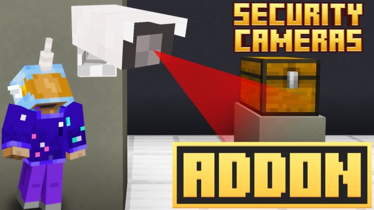 BEST Security Camera Addon For Minecraft Bedrock 1.21