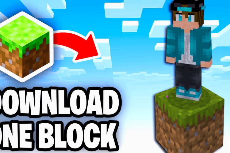 How to Download One Block in Minecraft PE: Step-by-Step Guide for 2025 ...