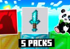 5 Minecraft Bedwars & PvP Texture Packs - FPS Boost (1.8.9)