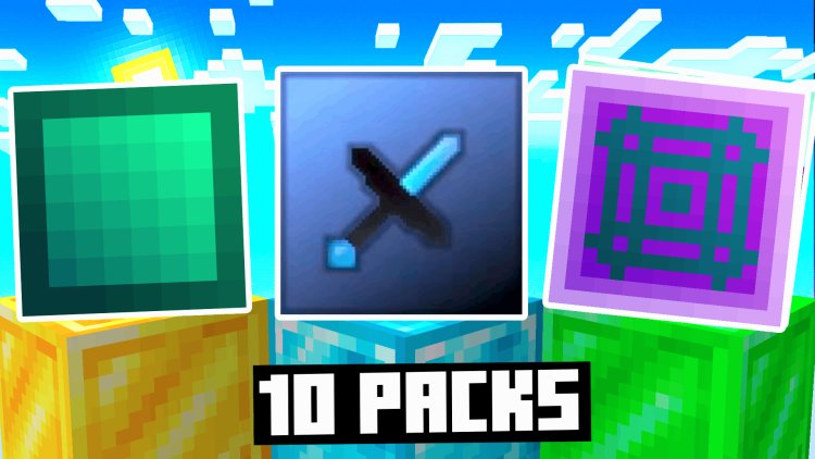 10 BEST Minecraft Bedwars & PvP Texture Packs - FPS Boost (1.8.9)