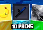 10 Best Texture Packs for Minecraft Bedrock PvP (2026)
